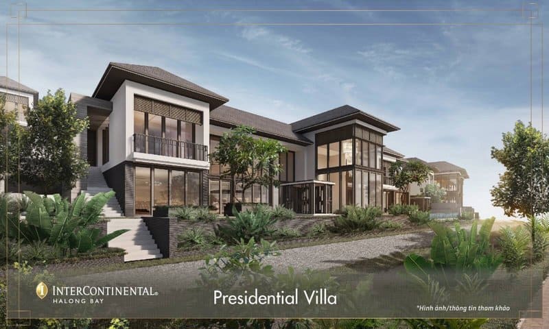 Khu presidential villas dự án intercontinental hạ long