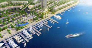 banner ha long marina