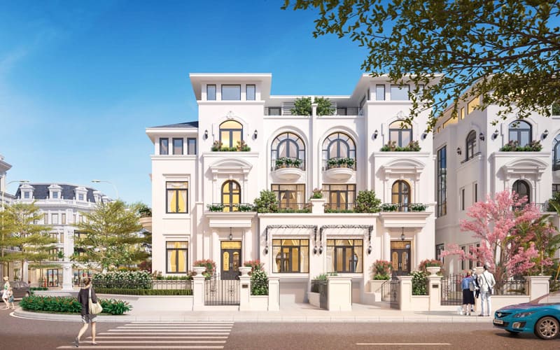 Căn biệt thự Louis City Hoàng Mai