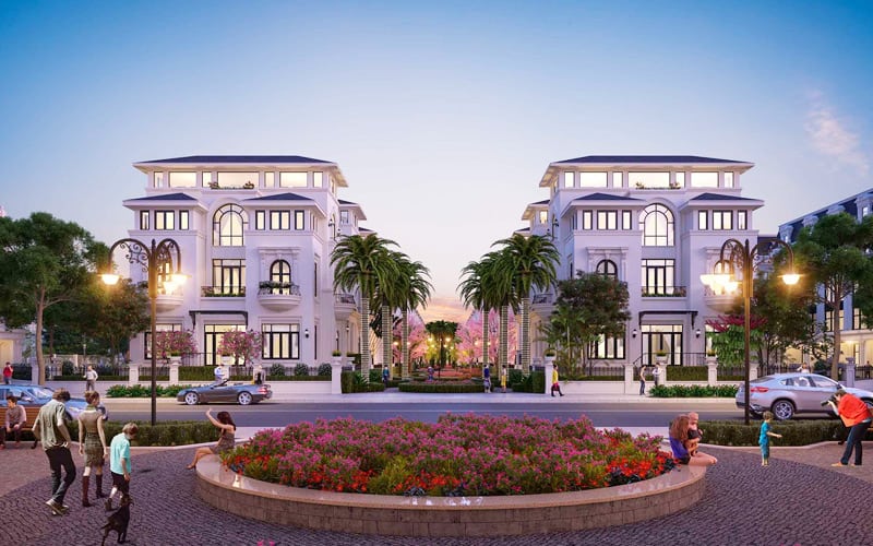 Tiện ích biệt thự Louis City Hoàng Mai