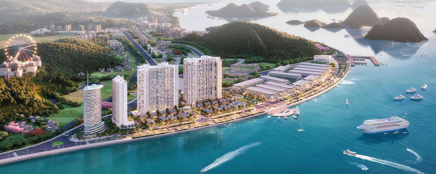 Top 5 khu do thi tai Ha Long tri gia hang ty do