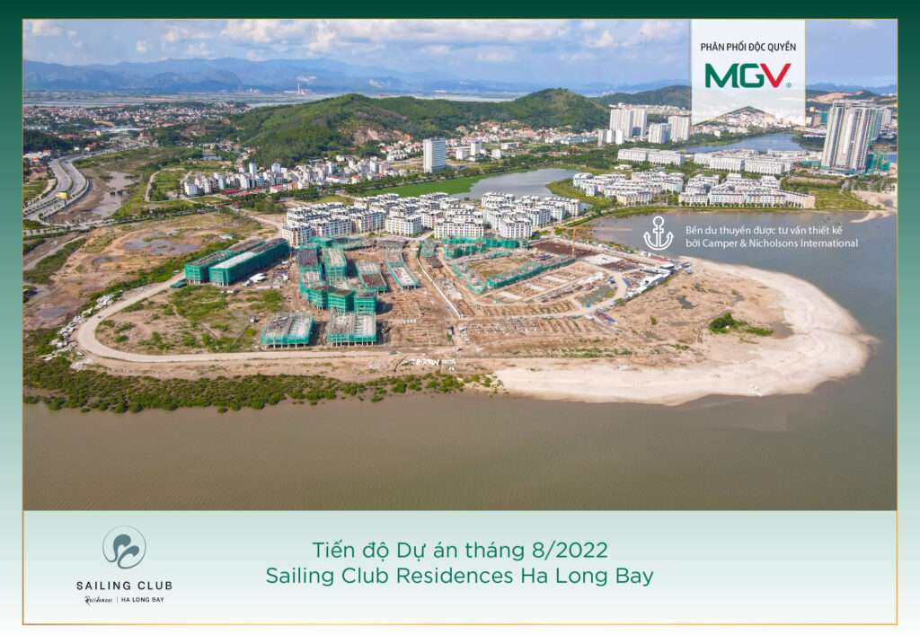 Tiến độ dự án Sailing Club Residence HaLong Bay